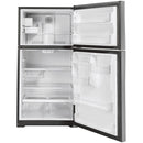  GE 33-inch, 21.9 cu. ft. Top Freezer Refrigerator with icemaker GIE22JSNRSS IMAGE 2