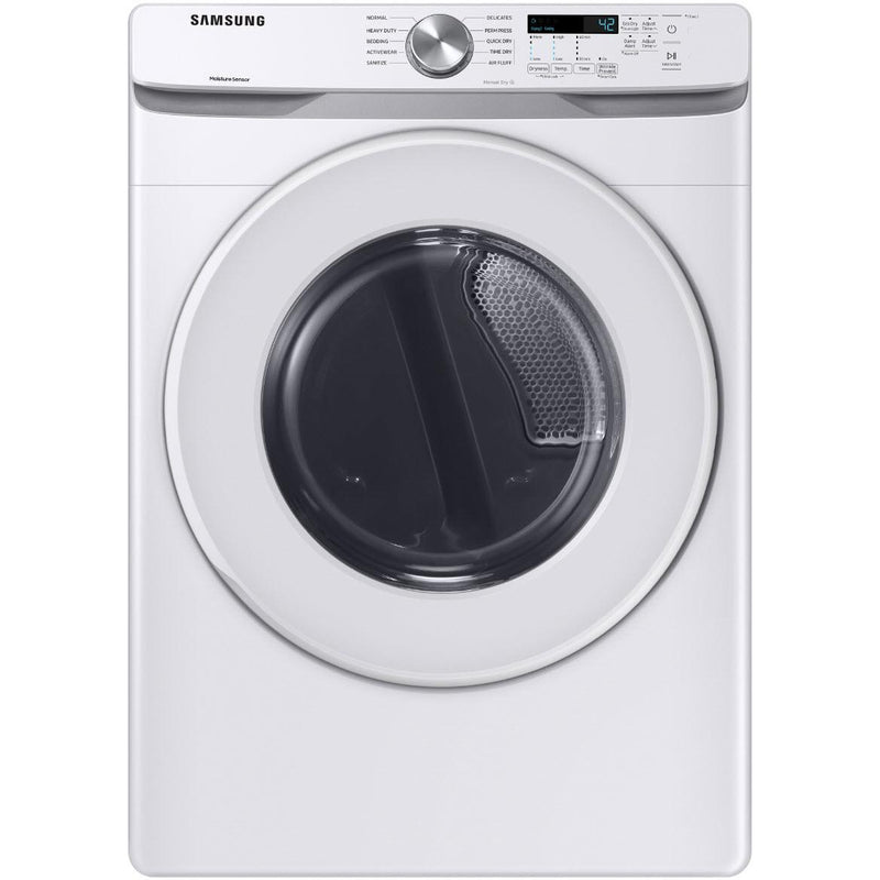  Samsung 7.5 cu.ft. Electric Dryer with Smart Care DVE45T6000W/A3 IMAGE 1