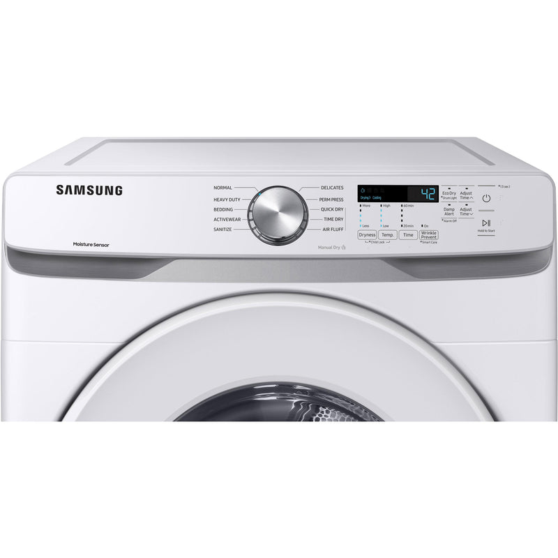  Samsung 7.5 cu.ft. Gas Dryer with Smart Care DVG45T6000W/A3 IMAGE 2