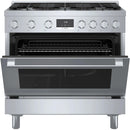  Bosch 36-inch Freestanding Gas Range with Convection Technology HGS8655UC IMAGE 5
