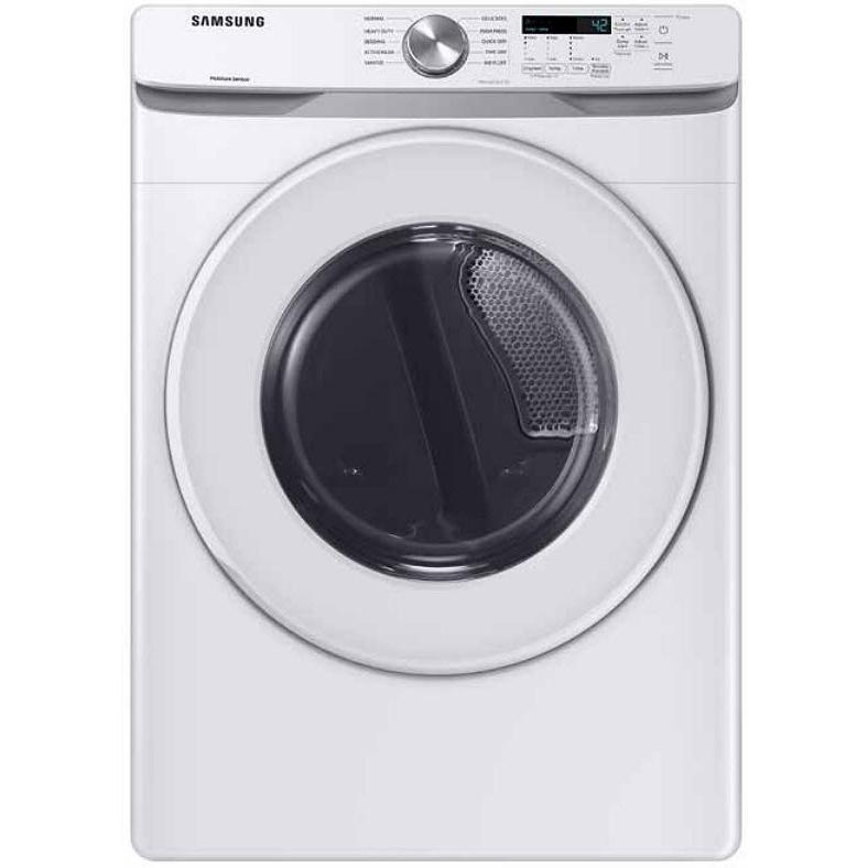 Samsung 7.5 cu.ft. Electric Dryer with Smart Care DVE45T6020W/A3 IMAGE 1