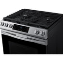  Samsung 30-inch Slide-in Gas Range with Wi-Fi Connect NX60T8111SS/AA IMAGE 3