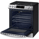  Samsung 30-inch Slide-in Gas Range with Wi-Fi Connect NX60T8111SS/AA IMAGE 5