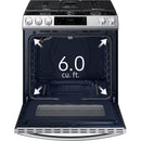  Samsung 30-inch Slide-in Gas Range with Wi-Fi Connect NX60T8111SS/AA IMAGE 8