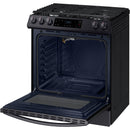  Samsung 30-inch Slide-in Gas Range with Wi-Fi Connect NX60T8111SG/AA IMAGE 6