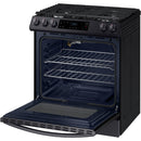  Samsung 30-inch Slide-in Gas Range with Wi-Fi Connect NX60T8111SG/AA IMAGE 7