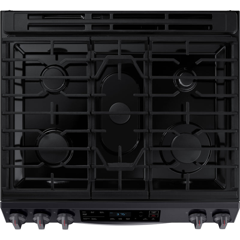  Samsung 30-inch Slide-in Gas Range with Wi-Fi Connect NX60T8111SG/AA IMAGE 8