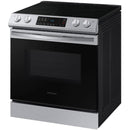  Samsung 30-inch Slide-in Electric Range with Wi-Fi Connectivity NE63T8111SS/AA IMAGE 3