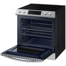  Samsung 30-inch Slide-in Electric Range with Wi-Fi Connectivity NE63T8111SS/AA IMAGE 7