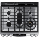  Samsung 30-inch Slide-in Gas Range with Wi-Fi Connectivity NX60T8751SS/AA IMAGE 12