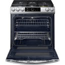  Samsung 30-inch Slide-in Gas Range with Wi-Fi Connectivity NX60T8751SS/AA IMAGE 2