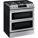  Samsung 30-inch Slide-in Gas Range with Wi-Fi Connectivity NX60T8751SS/AA IMAGE 6