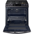  Samsung 30-inch Slide-in Gas Range with Wi-Fi Connectivity NX60T8751SG/AA IMAGE 2