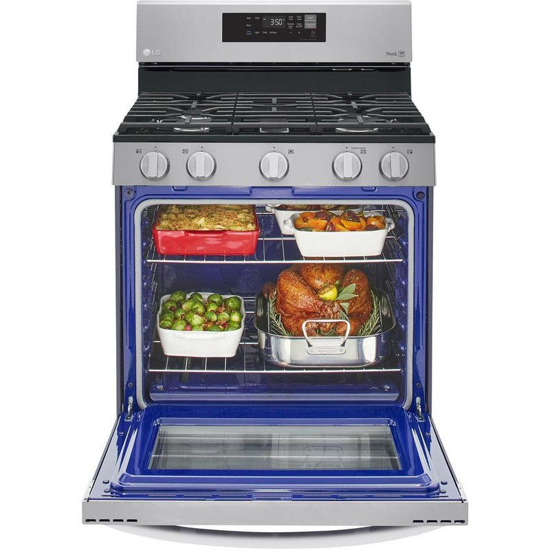 LG 30-inch Freestanding Gas Range with EasyClean® LRGL5821S IMAGE 4