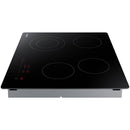  Samsung 24-inch Built-in Electric Cooktop with Digital Display NZ24T4360RK/AA IMAGE 3