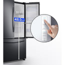  Samsung 36-inch, 28.2 cu.ft. Freestanding French 3-Door Refrigerator with Internal Ice Maker RF28T5001SG/AA IMAGE 12