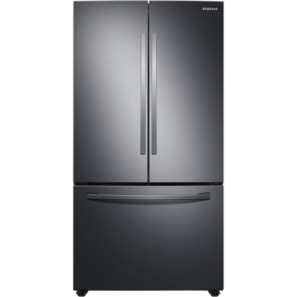  Samsung 36-inch, 28.2 cu.ft. Freestanding French 3-Door Refrigerator with Internal Ice Maker RF28T5001SG/AA IMAGE 1
