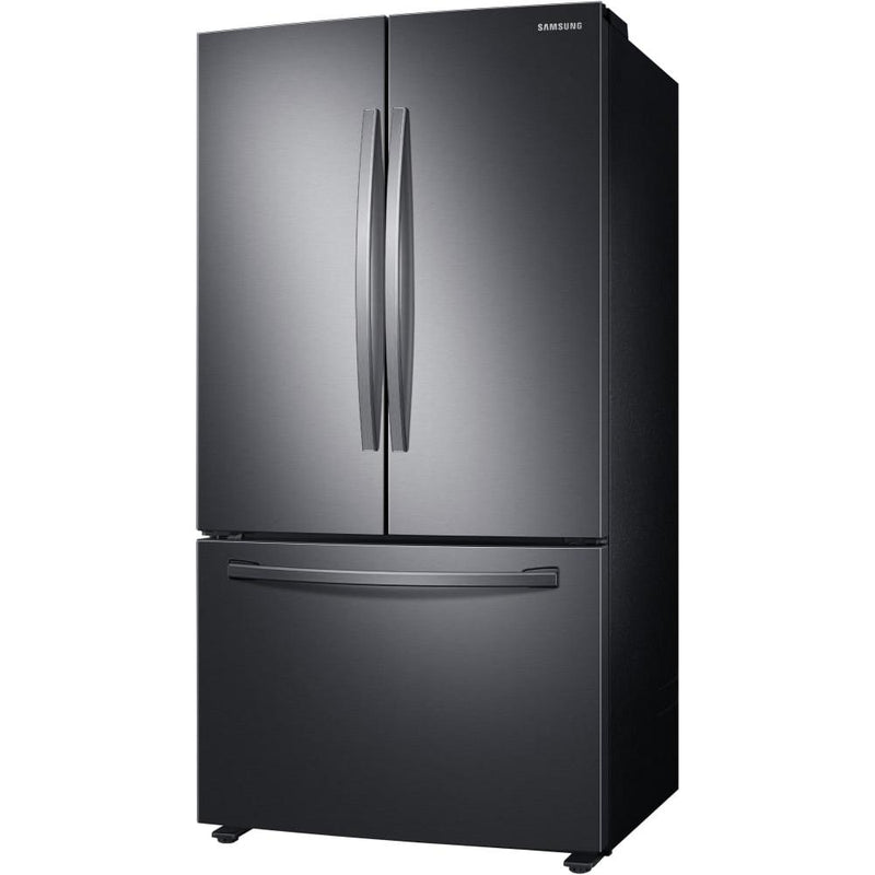  Samsung 36-inch, 28.2 cu.ft. Freestanding French 3-Door Refrigerator with Internal Ice Maker RF28T5001SG/AA IMAGE 2