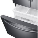 Samsung 36-inch, 28.2 cu.ft. Freestanding French 3-Door Refrigerator with Internal Ice Maker RF28T5001SG/AA IMAGE 6