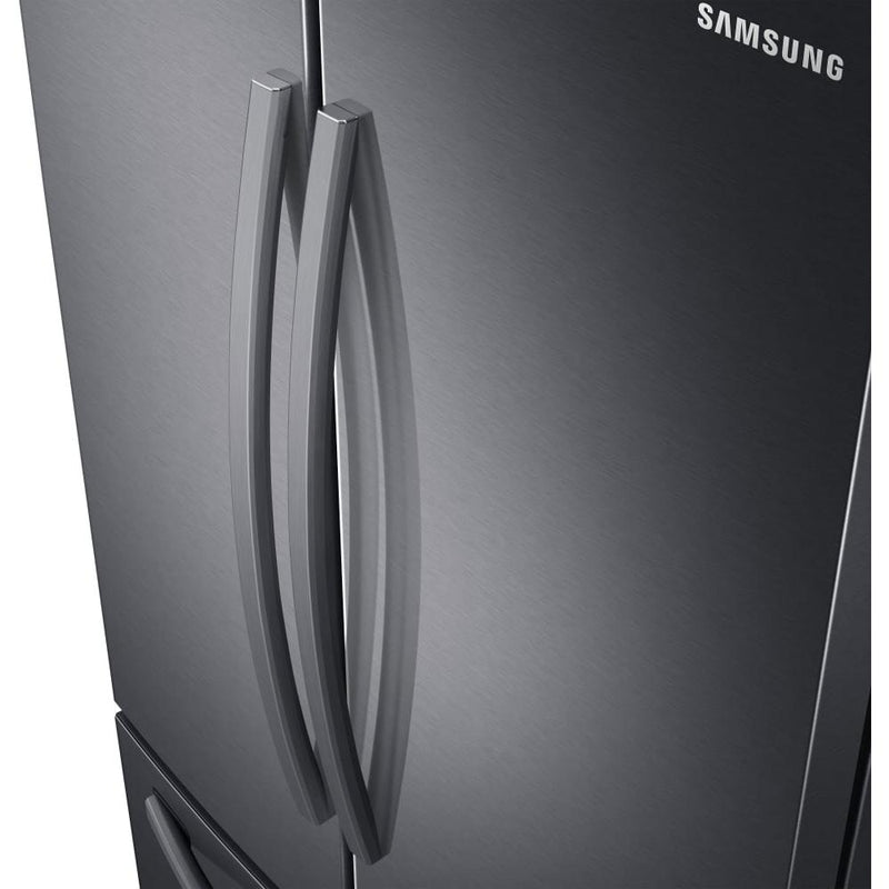  Samsung 36-inch, 28.2 cu.ft. Freestanding French 3-Door Refrigerator with Internal Ice Maker RF28T5001SG/AA IMAGE 8