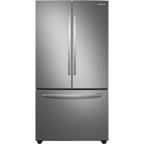  Samsung 36-inch, 28.2 cu.ft. Freestanding French 3-Door Refrigerator with Internal Ice Maker RF28T5001SR/AA IMAGE 1