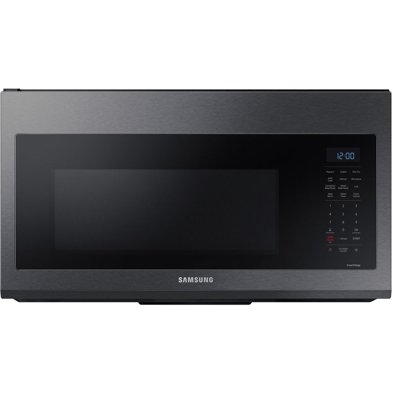  Samsung 30-inch, 1.7 cu.ft. Over-the-Range Microwave Oven with Wi-Fi Connectivity MC17T8000CG/AA IMAGE 1