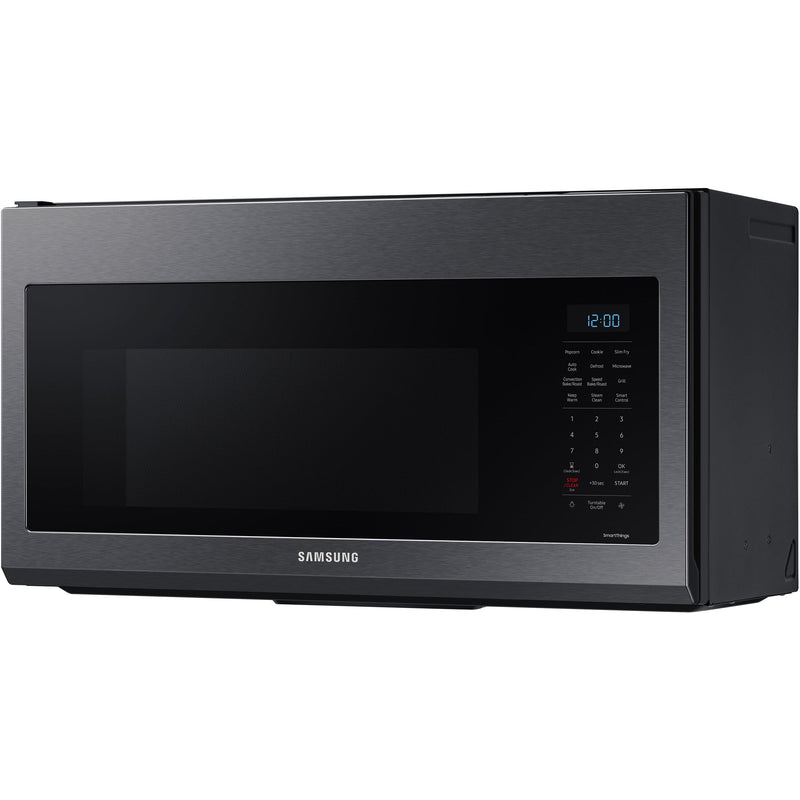  Samsung 30-inch, 1.7 cu.ft. Over-the-Range Microwave Oven with Wi-Fi Connectivity MC17T8000CG/AA IMAGE 2
