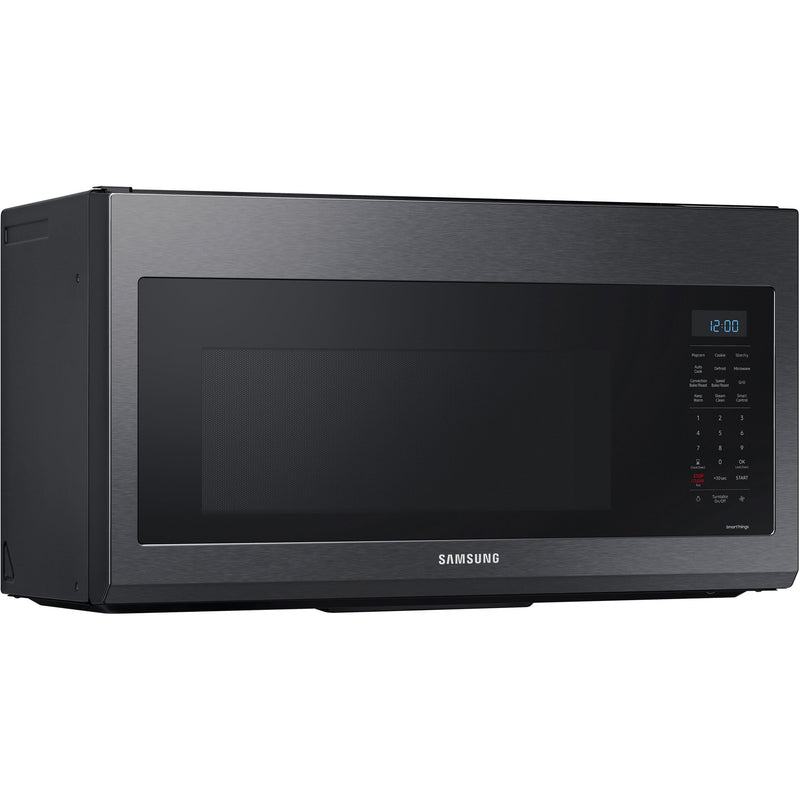  Samsung 30-inch, 1.7 cu.ft. Over-the-Range Microwave Oven with Wi-Fi Connectivity MC17T8000CG/AA IMAGE 3