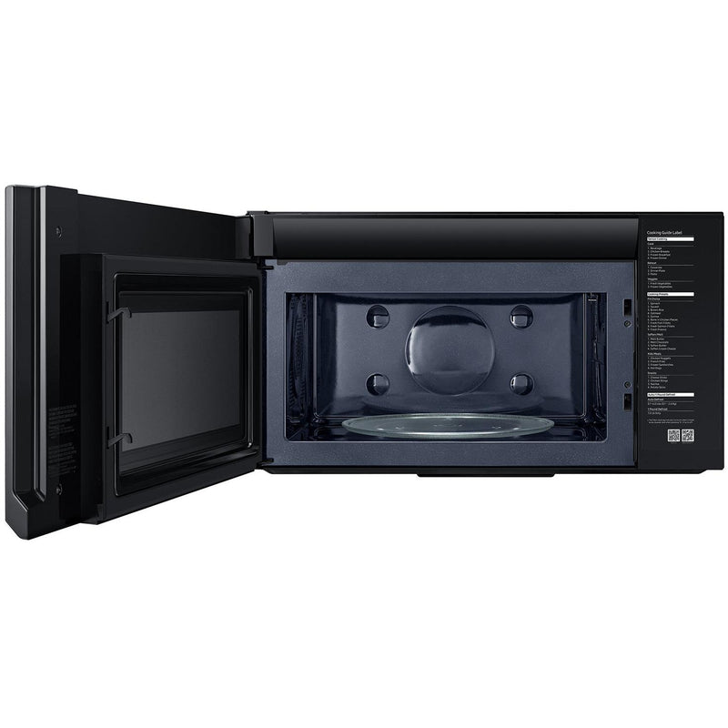  Samsung 30-inch, 1.7 cu.ft. Over-the-Range Microwave Oven with Wi-Fi Connectivity MC17T8000CS/AA IMAGE 4
