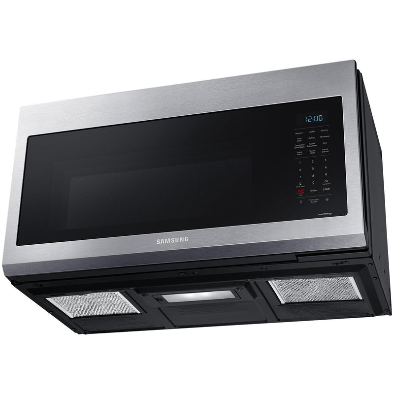  Samsung 30-inch, 1.7 cu.ft. Over-the-Range Microwave Oven with Wi-Fi Connectivity MC17T8000CS/AA IMAGE 7
