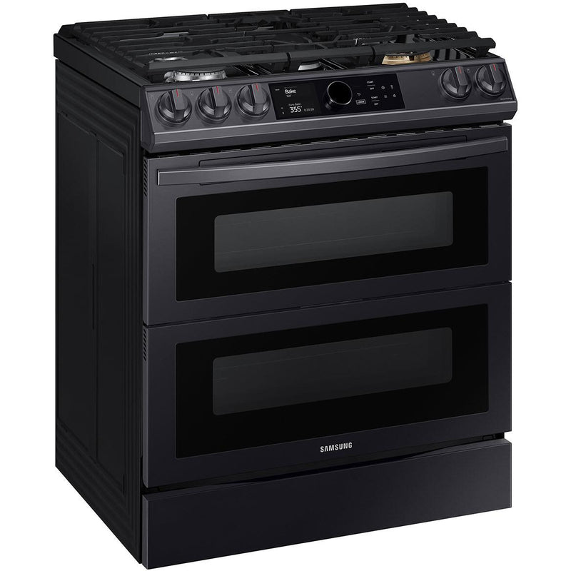  Samsung 30-inch Slide-In Dual Fuel Range with Wi-Fi Connectivity NY63T8751SG/AA IMAGE 8