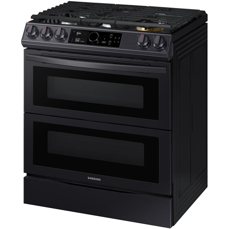  Samsung 30-inch Slide-In Dual Fuel Range with Wi-Fi Connectivity NY63T8751SG/AA IMAGE 9