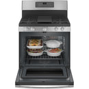 GE 30-inch Freestanding Gas Range with Convection Technology JGB735SPSS IMAGE 3