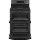 GE Profile 30-inch Freestanding Electric Range with True European Convection Technology PGB965BPTS IMAGE 2