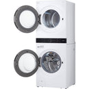 LG Stacked Washer/Dryer Gas Laundry Center with TurboWash™ 360 Technology WKGX201HWA IMAGE 13