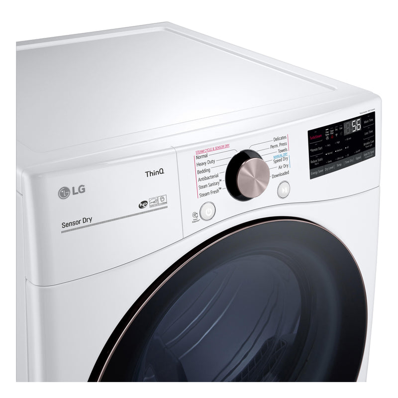 LG 7.4 cu.ft. Electric Dryer with TurboSteam™ Technology DLEX4000W IMAGE 10