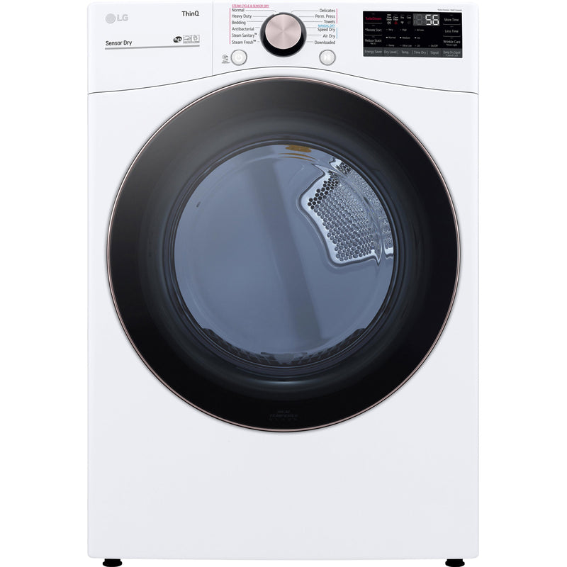 LG 7.4 cu.ft. Electric Dryer with TurboSteam™ Technology DLEX4000W IMAGE 1