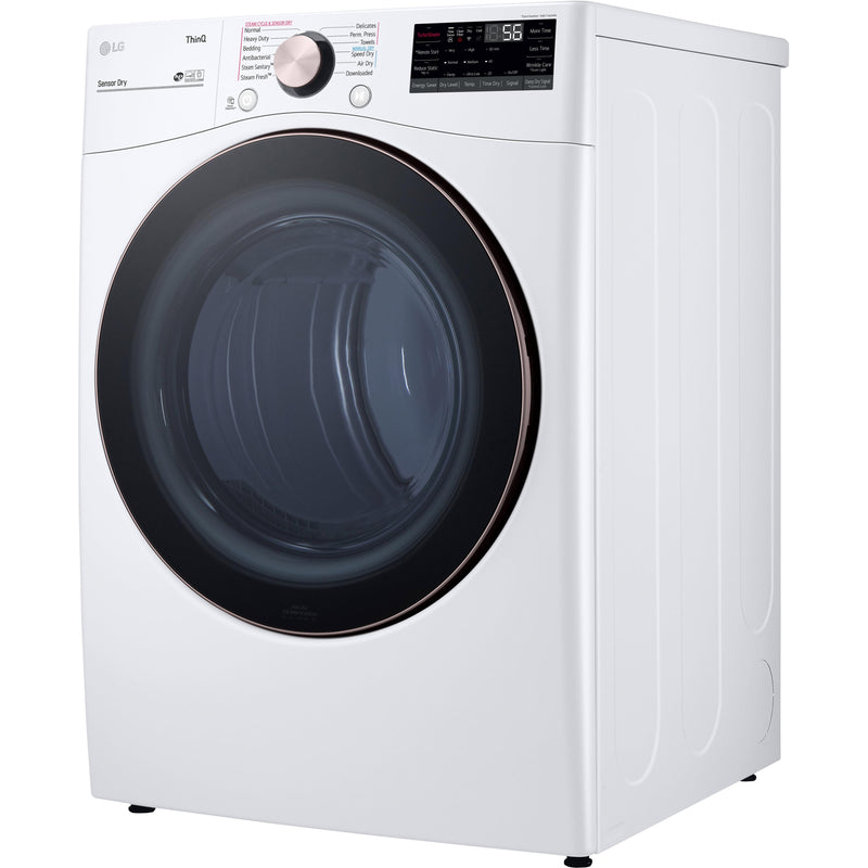 LG 7.4 cu.ft. Electric Dryer with TurboSteam™ Technology DLEX4000W IMAGE 8