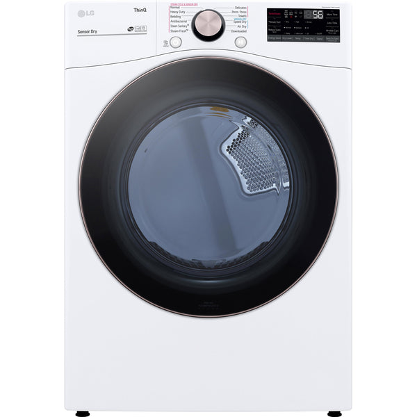 LG 7.4 cu.ft. Gas Dryer with TurboSteam™ Technology DLGX4001W IMAGE 1