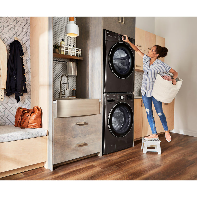 LG 7.4 cu.ft. Gas Dryer with TurboSteam™ Technology DLGX4201B IMAGE 14