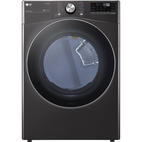 LG 7.4 cu.ft. Gas Dryer with TurboSteam™ Technology DLGX4201B IMAGE 1
