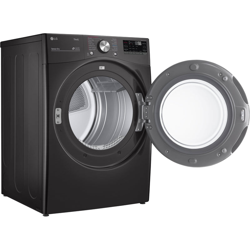 LG 7.4 cu.ft. Gas Dryer with TurboSteam™ Technology DLGX4201B IMAGE 9