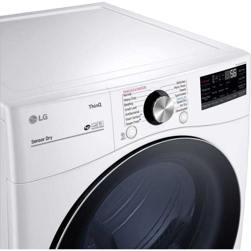 LG 7.4 cu.ft. Gas Dryer with TurboSteam™ Technology DLGX4201W IMAGE 10