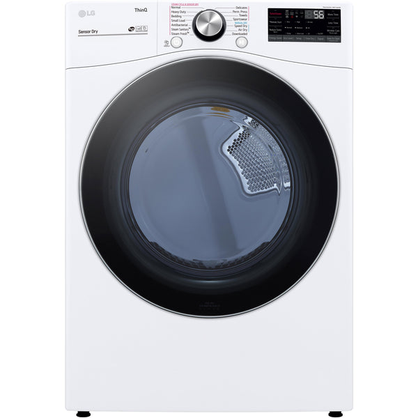 LG 7.4 cu.ft. Gas Dryer with TurboSteam™ Technology DLGX4201W IMAGE 1