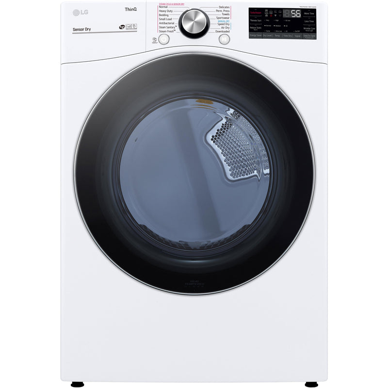 LG 7.4 cu.ft. Gas Dryer with TurboSteam™ Technology DLGX4201W IMAGE 1