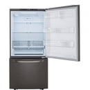 LG 33-inch, 26 cu. ft. Bottom Freezer Refrigerator with Door Cooling+ LRDCS2603D IMAGE 3