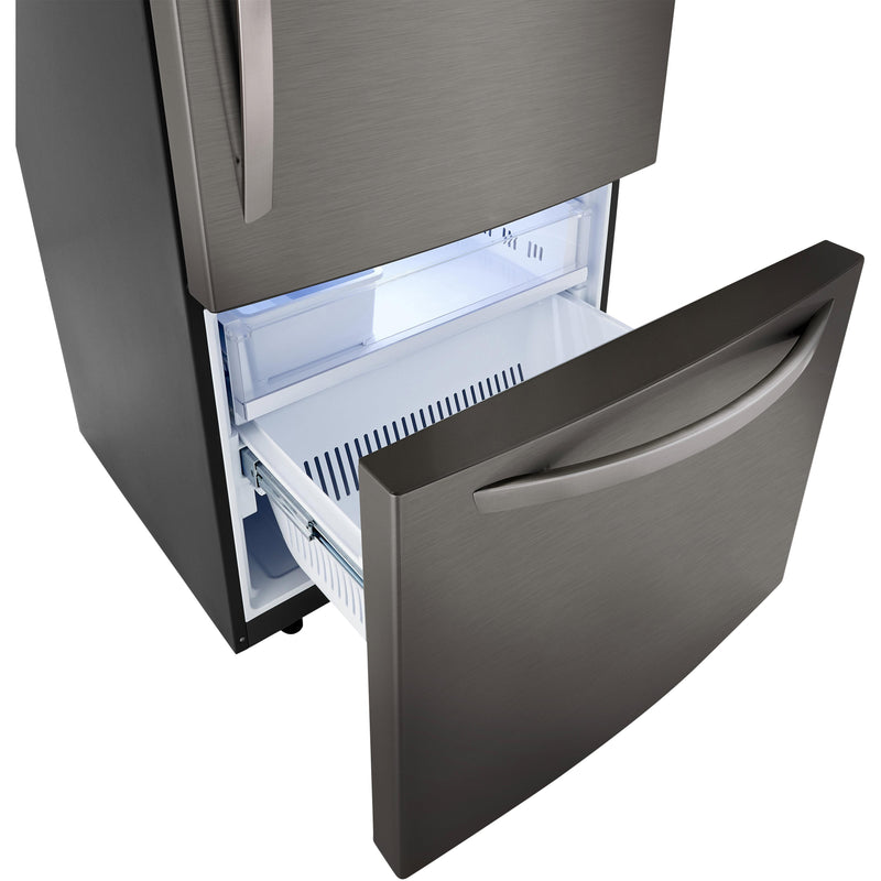 LG 33-inch, 26 cu. ft. Bottom Freezer Refrigerator with Door Cooling+ LRDCS2603D IMAGE 6