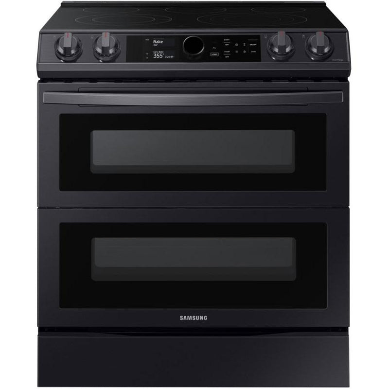  Samsung 30-inch Slide-in Electric Range with Wi-Fi Connectivity NE63T8751SG/AA IMAGE 1