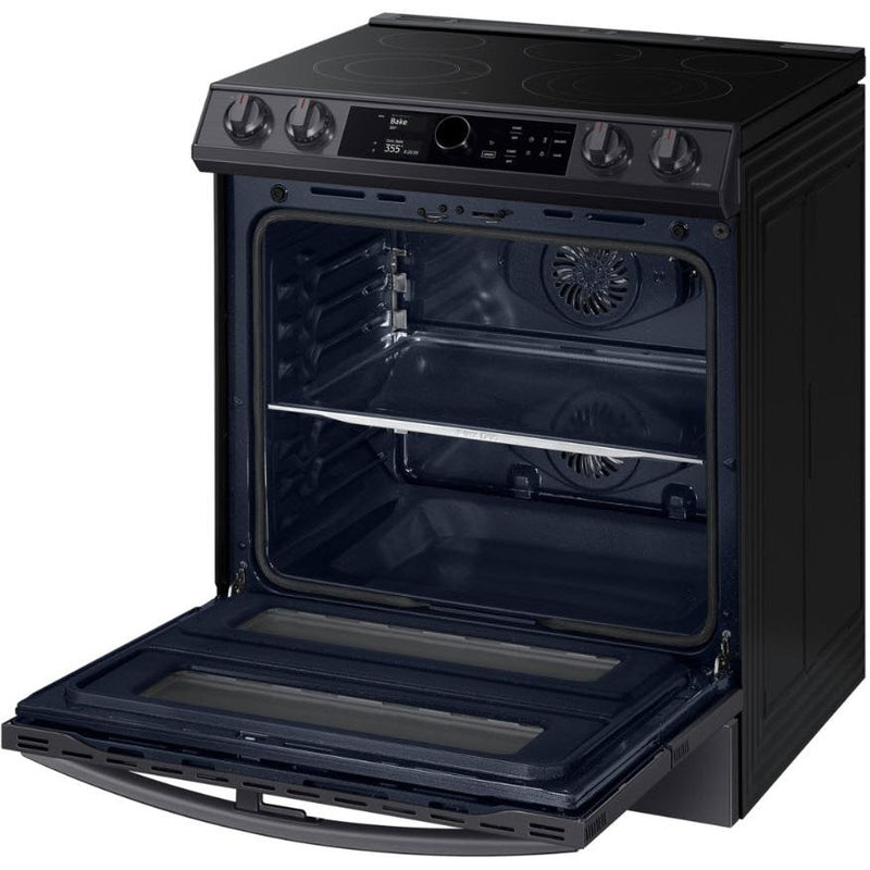  Samsung 30-inch Slide-in Electric Range with Wi-Fi Connectivity NE63T8751SG/AA IMAGE 6