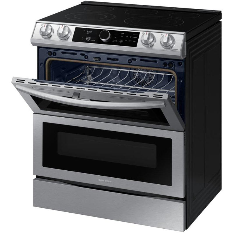  Samsung 30-inch Slide-in Electric Range with Wi-Fi Connectivity NE63T8751SS/AA IMAGE 10